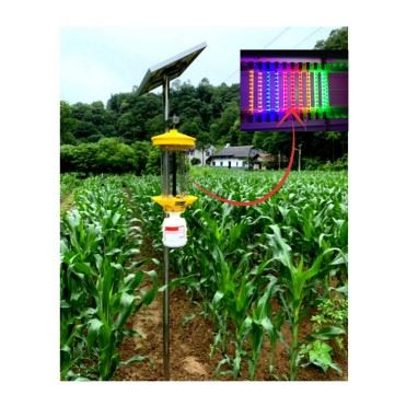 Insecticide lamp op zonne-energie